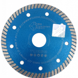 Disc DiamantatExpert pt. Gresie ft. dura portelanata, Granit - Turbo 115x22.2 (mm) Premium - DXDY.3956.115 - Img 1
