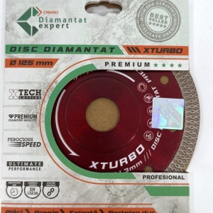 Disc DiamantatExpert pt. Portelan dur & Gresie ft. dura 125x22.2 (mm) Premium - DXDY.XTURBO.125 - Img 6