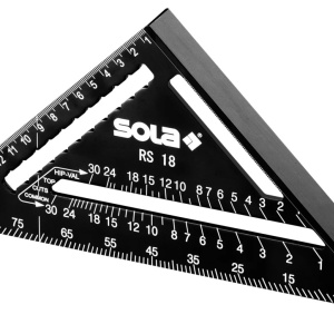 Echer căpriori multifuncțional din aluminiu, RS 18 - Sola-56160101 - Img 1