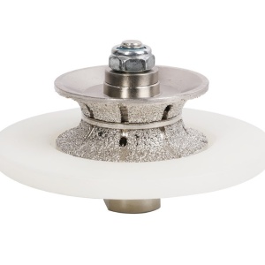 Freza diamantata pentru profilare Profil Bullnose, V-22mm, ∅115xM14 - BIHUI-DCPV22