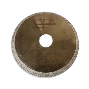 Freza diamantata Sigma Vacuum pentru finisare canturi, gresie portelanata , ø115x22,23mm, R8, SIGMA-072V08S - Img 2