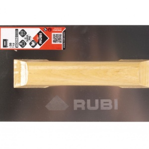 Gletiera dreapta, INOX cu maner din lemn, 30cm - RUBI-65960 - Img 3