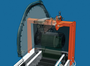 Masina de taiat materiale de constructii 55cm, 3.5kW, EXPERT 700 - Battipav-9700/M - Img 7