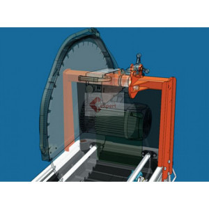 Masina de taiat materiale de constructii 55cm, 3.5kW, EXPERT 700 - Battipav-9700/M - Img 5
