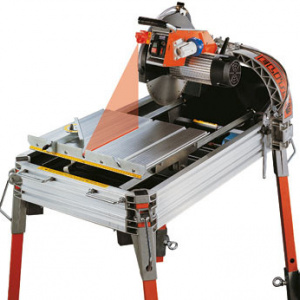 Masina de taiat materiale de constructii 80cm, 2.2kW, ELITE 80S cu laser si roti - Battipav-9001 - Img 9