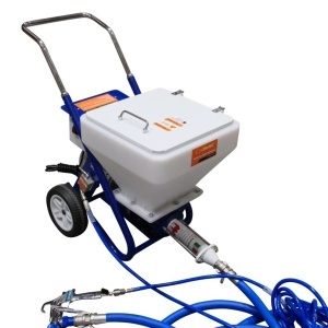 Masina multifunctionala de tencuit, gletuit, izolatii, debit max. 0-15 L/min, 2.2kW Monofazata, 20 bar, cuva 45L - CNO-MFS15 - Img 5