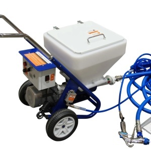 Masina multifunctionala de tencuit, gletuit, izolatii, debit max. 0-15 L/min, 2.2kW Monofazata, 20 bar, cuva 45L - CNO-MFS15 - Img 13