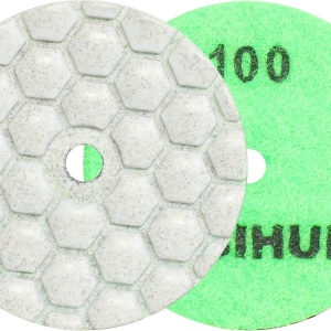 Mini pad / discheta diamantata pt. slefuire uscata #100 Ø50mm - BIHUI-AGMPD2 - Img 3