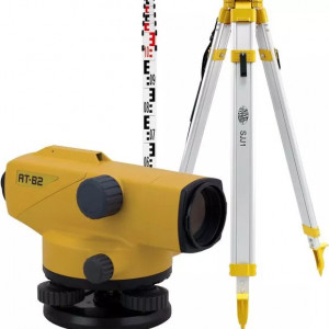 Pachet Nivela optica 32x, AT-B2 - cu trepied si mira - Topcon - Img 1