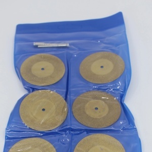 Set de 10 discuri diamantate taiat si slefuit ceramica 50mm si 2 axuri pentru CRIANO MPU350W - CNO-MPU350W-DD50 - Img 2