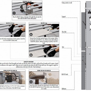 Sistem carlige RAI-FIX 6mm (120buc), pt. placi ceramice de fatade - Raimondi-2996MM120 - Img 9