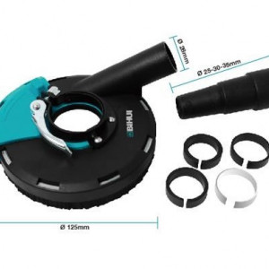 Sistem pentru extractie praf la slefuiri, 125mm - BIHUI-DCWDE5 - Img 2