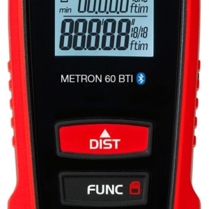 Telemetru cu laser roșu si bluetooth, Sola App - 60m, METRON 60 BTI - Sola-71027201