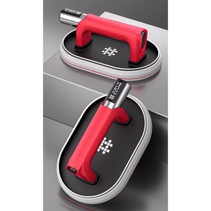 Ventuza ovala Profesionala automata din aluminiu cu Vacuum electric, display Digital, pentru placi, capacitate max. 150kg - SHIJING-6109 - Img 3