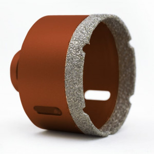 Carota diamantata pt. gresie portelanata & piatra - diam. 82mm - Profesional Standard - DXDY.REDrill.82 - Img 1