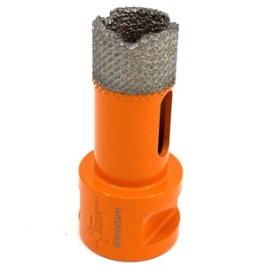 Carota diamantata pt. placi dure & gresie portelanata - diam. 20mm - 3DTECH - Super Premium - DXDY.NEODRILL.20 - Img 1