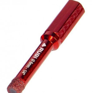 Carota diamantata pt. portelan, placi ceramice DryGres4Drill 6mm - RUBI-5923 - Img 1