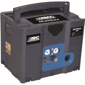 Compresor de aer cu piston fara ulei, silentios, Systainer T-LOC - 1.1 kW, 160 L/min, 8 bari - Rezervor 6 litri - ABAC-MULTIBOX-6 - Img 4