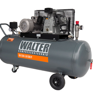 Compresor de aer profesional cu piston - 3kW, 530 L/min, 10 bari - Rezervor 200 Litri - WLT-PROG-530-3.0/200 - Img 3