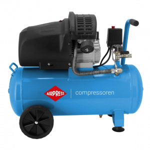Compresor de aer profesional cu piston (cu accesorii) - Blue Series 2.2kW, 392L/min, 8 bari - Rezervor 50 Litri - AirPress-HL425/50-36888 - Img 10