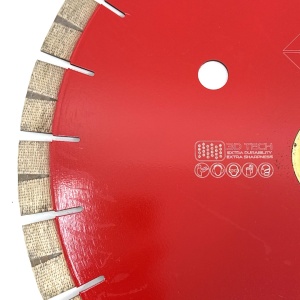 Disc DiamantatExpert 3DTECH pt. Granit si Materiale foarte dure - Sandwich Silentios - 380mm ULTRA Premium - DXQZ.3DPGS.380.60-40 - Img 3