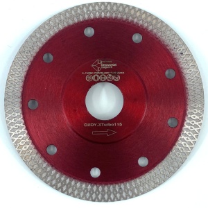 Disc DiamantatExpert pt. Portelan dur & Gresie ft. dura 115x22.2 (mm) Premium - DXDY.XTURBO.115 - Img 7