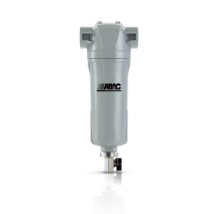 Filtru cu carbon activ, FV 85 (G1/2), pentru eliminare vapori ulei - capacitate 1416 l/min, 1/4" BSP - ABAC-8102855101