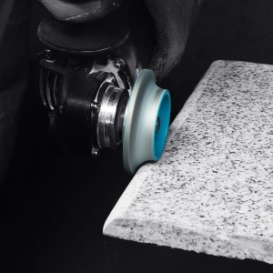 Freza diamantata pentru profilare granit, marmura, gresie Profil Semirotund , R-10mm, ∅75x22,23mm - BIHUI-DGV310 - Img 5