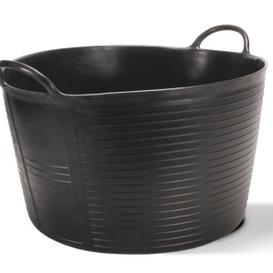 Galeata Flexibila FlexTub din Polietilenă Neagra 55L - RUBI-88774