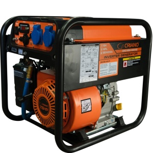 Generator de curent 4.2 kW inverter SuperHIBRID (GPL + Gaz Natural + Benzina) 230V - CRIANO - CNO-NRG-40iG-EZ