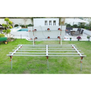 Masa de lucru SLAB XL pt. placi ceramice de dimensiuni mari, 360cm, 250kg, WolfPack - WP-DB-TB-3XL360 - Img 3