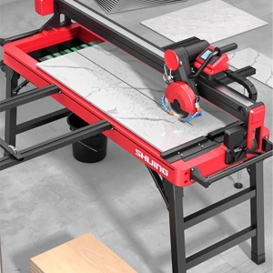 Masina automată de taiat gresia, faianta si placi dure, display LCD - 120cm, 4500W, PRO - SHIJING-9201A-1200 - Img 3
