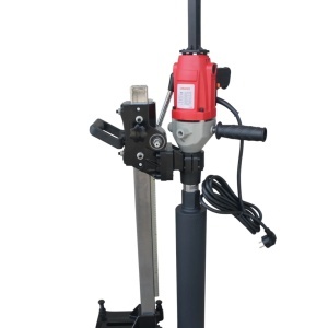 Masina de carotat cu stand suport pt. beton, zidarie, materiale de constructii, Ø132mm, 1980W - CNO-DRL-132B - Img 16