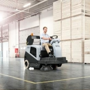 Masina de maturat cu post-conducere, diesel SW5500 D - 1175/1500mm, 150 litri - Nilfisk-9084412010 - Img 2