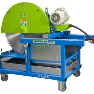 Masina taiat materiale de constructii MAGNUM 1000L - 7.5kW, 400V, lungime 702cm, grosime 420mm, disc 1000mm - SIMA-10051000 - Img 5