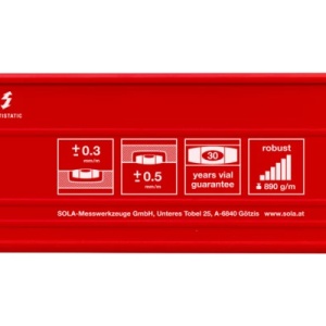 Nivelă cu bula ( Boloboc ) cu profil tubular, 120cm Big RED 3 120 - Sola-01219401 - Img 4