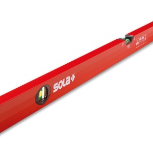 Nivelă cu bula ( Boloboc ) cu profil tubular BIG X 3, 100cm - Sola-01373301