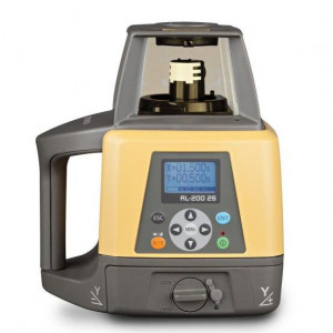 Nivela laser rotativa de constructie multifunctionala RL-200 2S (2 planuri, pantă digitală-2 axe) - Topcon - Img 1