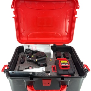Nivela Laser Verde 4D - 360°, pentru pardoseli si tavan, raza de actiune 30m - Beiter BX-4D - Img 5