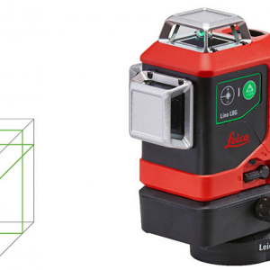 Nivela Laser Verde multilinie 360°, Lino L6G - Li-Ion - TWIST250 - UAL130 - Leica-912971 - Img 7