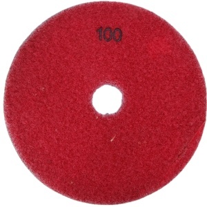 Paduri / dischete diamantate brazate in vacuum pt. slefuire uscata #100 Ø125mm - DXDY.DRYPADVACU.125.0100 - Img 2