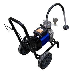 Pompa de vopsit si zugravit AIRLESS Diafragma Profesională cu Carucior - Complet Echipata - 1/4", 1.8kW, 5L/min - CNO-APSD5-CART - Img 3