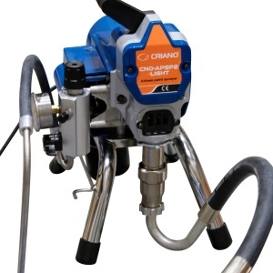 Pompa de vopsit si zugravit AIRLESS Piston Profesională - Complet Echipata - 1/4", 1.1kW, 2L/min - CNO-APSP2-LIGHT