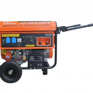 SH - RESIGILAT - Generator de sudura si curent 5.5 kW 220A MMA - CRIANO - CNO-NRG-WLD220G - Img 1