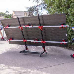Sistem de transport cu ventuze pt. placi de dimensiuni mari, 320cm, 80kg, Slim Easy Trans Plus - RUBI-18976 - Img 6