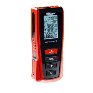 Telemetru cu laser roșu si bluetooth, Sola App - 60m, METRON 60 BTI - Sola-71027201 - Img 2