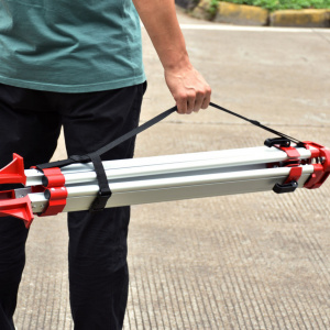 Trepied alumiuniu reglabil, 97-160cm - cap plat pt. lasere rotative - Beiter BT160FH - Img 9