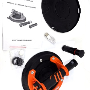 Ventuza Profesionala cu pompa electrica de vid pentru manipulare placi rugoase sau fine - Ø200mm, 160kg - CNO-VECO120LION - Img 11