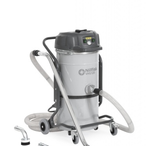 Aspirator Industrial Umed/Uscat, kit curatenie industriala, VHS 120 ALL-IN-ONE - 2kW, 37litri - Nilfisk-4012300068