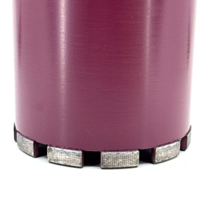 Carota diamantata segment Turbo Laser 3DTECH pt. beton armat diam. 112 x 400 (mm) - ULTRA Premium - DXQZ.3D1117.112 - Img 2